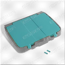 FPS07032 Deksel+Bakje+Planning voor Werkwagen Green  FPS07032