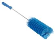 V53793 Pijpborstel met handvat polyester vezels, Ø50 x 510 mm, medium Blauw  v53793